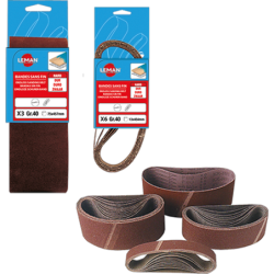 Bande ponceuse portative 100 x 610 Leman