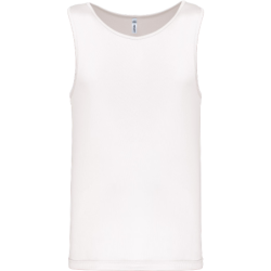 Débardeur de sport homme PA441 Proact coloris White