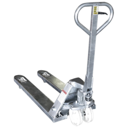 Transpalette manuel premium galvanisé 2500 kg - roues nylon