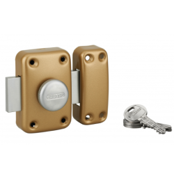 Verrou Capital bouton cylindre 60mm 3 clés s'entrouvant