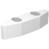 Guide Delrin pour U 30x30 mm longueur 99 mm
