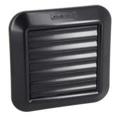 Grille d'aération Nicoll 204 x 204 mm pour gaine Ø 100 - 110 - 125 mm