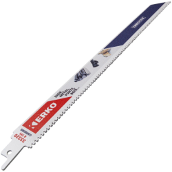 Lame de scie sabre ERKO Tungsten-K longueur 300 mm 8 dents paquet de 2