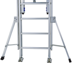 Échelle aluminium coulisse à corde 3 plans Platinium 500 Tubesca
