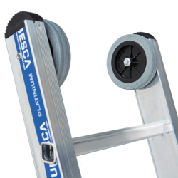 Échelle aluminium coulisse à corde 3 plans Platinium 500 Tubesca