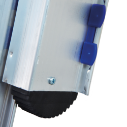 Échelle aluminium coulisse à corde 3 plans Platinium 500 Tubesca