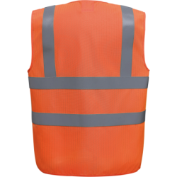 Gilet haute visibilité LSF Yoko antistatique pour chaleur et flamme coloris Orange
