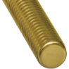 Tige filetée en laiton longueur 1 mètre diamètre 8 mm