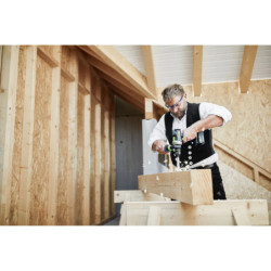 Perceuse-visseuse à percussion sans fil QUADRIVE TPC 18/4-Basic-Set