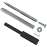 Fixation de store banne acier M10 12x140 mm - boite de 20