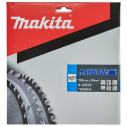Lames carbure Makblade Bois Makira pour scies sur table Ø260mm x 30mm 24 dents