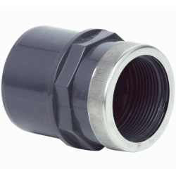 Embout taraudé renforcé mâle / femelle à coller 50/40 1 1/2