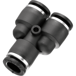 Raccord instantané autobloquant Y égal diamètre 8 mm - lot de 5