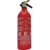 Extincteur à pression permanente à poudre ABC avec manomètre 1kg