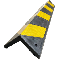 Protection d'angle droit en caoutchouc 800x95 mm épaisseur 15 mm