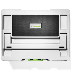 Enceinte de chantier connectée Bluetooth® Festool en Systainer TOPROCK SYS3 BT20 M 137 USB C