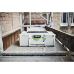 Enceinte de chantier connectée Bluetooth® Festool en Systainer TOPROCK SYS3 BT20 M 137 USB C