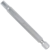 Embout de vissage 6 pans percé 1/4 KS Tools longueur 75mm