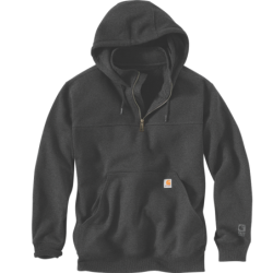 Sweat à capuche déperlent RO Quarter Zip gris