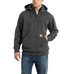 Sweat à capuche déperlent RO Quarter Zip gris