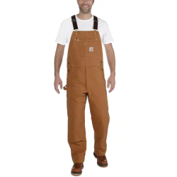 Salopette de travail Duck Bib marron
