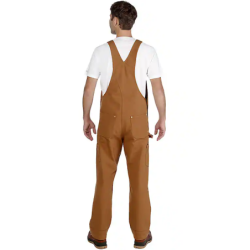 Salopette de travail Duck Bib marron