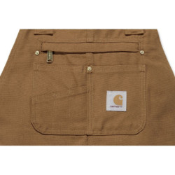 Salopette de travail Duck Bib marron