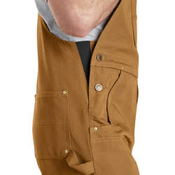Salopette de travail Duck Bib marron