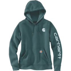 Sweat à capuche non zippé logo poitrine et manche GM1 Green Stone
