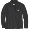 Tee shirt manches longues Half Zip noir