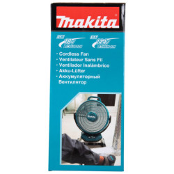 Ventilateur sans fil 14,4/18v Makita DCF301Z vendu nu