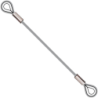 Élingue-câble galva 2 boucles cossées Ø12mm CMU 1,5 T