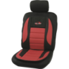 Couvre siège noir et rouge taille universelle