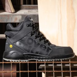 Chaussure de sécurité haute Claw Proof Coverguard nubuck noir