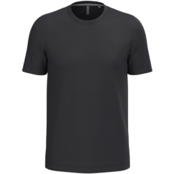 T-shirt homme col rond manches courtes Kariban K356 coloris Noir