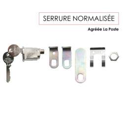 Serrure boîte aux lettres Renz de rechange