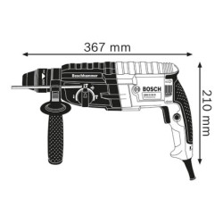 Marteau perforateur SDS plus Bosch GBH 240 livré avec coffret