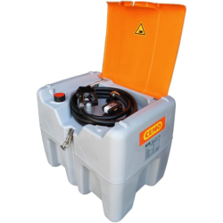 Station de ravitaillement Easy Mobil 210 litres pompe CENTRI SP30 18 V 4AH chargeur