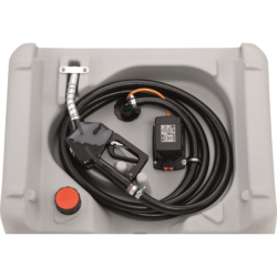 Station de ravitaillement Easy Mobil 210 litres pompe CENTRI SP30 18 V 4AH chargeur