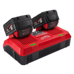 Chargeur rapide double de batteries 18V M18 DFC