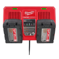 Chargeur rapide double de batteries 18V M18 DFC