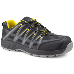 Chaussure de sécurité basse Aluni Coverguard coloris noir et jaune