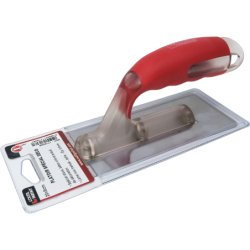 Platoir 20 x 8 cm inox trempé souple ép. 0.4mm bord et angles arrondis manche bi-matière