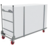 Chariot de transport pour tables rectangulaires 183x76 ou 152x76 capacité 20 tables