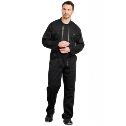 Combinaison Noire PBV double fermeture