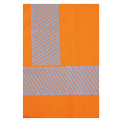 Tee shirt manches longues haute visibilité Coverguard Suno II orange et bleu marine
