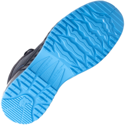 Chaussure de sécurité haute CLAW RESIST maille anthracite bleu