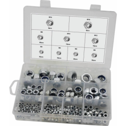 Ecrou frein hexagonal de M3 à M16 coffret de 228 pièces