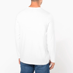 T-shirt K3016 manches longues Blanc