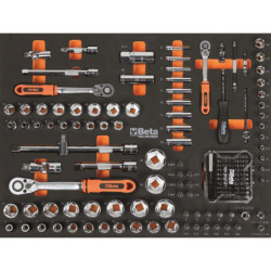 Mobilier d'atelier plan de travail en MDF revêtu d'acier inoxydable avec 268 outils